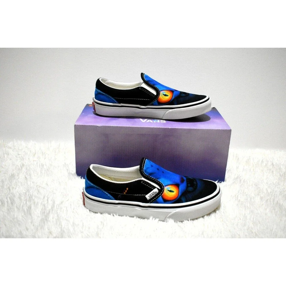 Vans x KPop Demon Hunters Little Kids Classic Slip-On Shoe DERPY Tiger Size 1.5Y